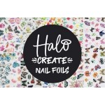 Halo Create Nail Foil Butterflies pk10